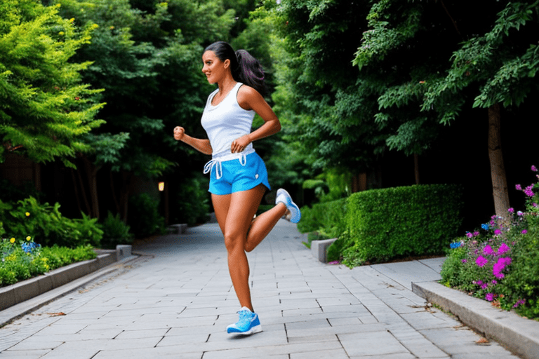 social media channel woman about running