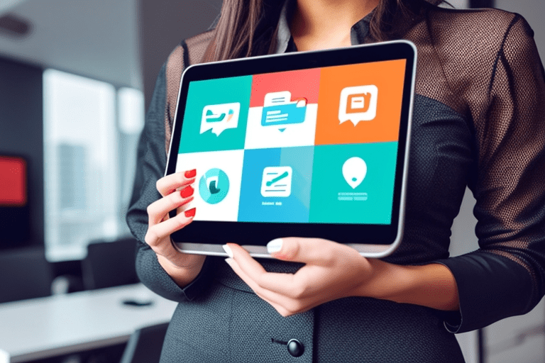 integrated content strategy with tablet